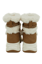 BUFFALO - SNOW BOOTS "ORCUS" COGNACS ET CRÈMES