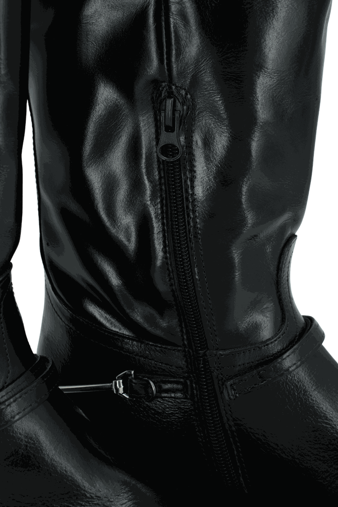 MJUS - BOTTES CAVALIÈRES "BEATA" NOIRES