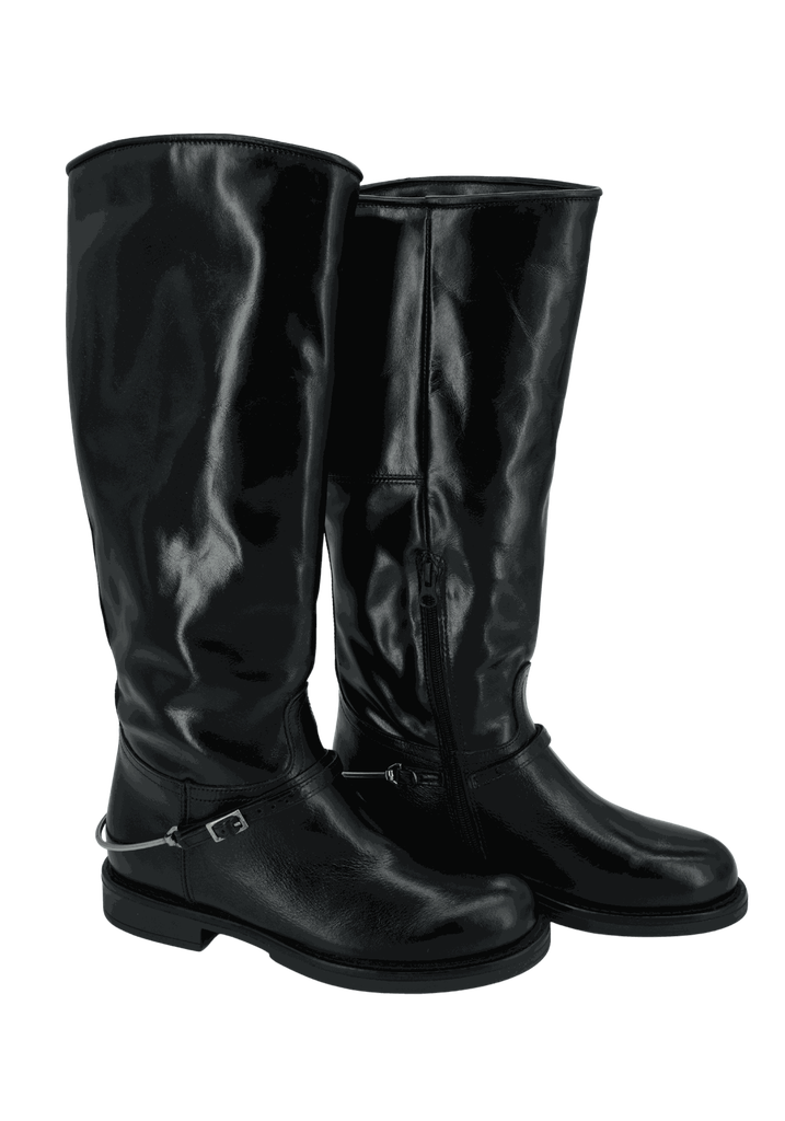 MJUS - BOTTES CAVALIÈRES "BEATA" NOIRES