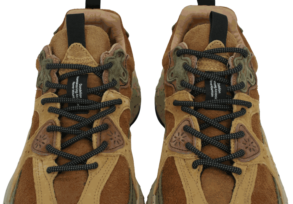 FLOWER MOUNTAIN - BASKETS "WAVE" MARRONS ET KAKIS