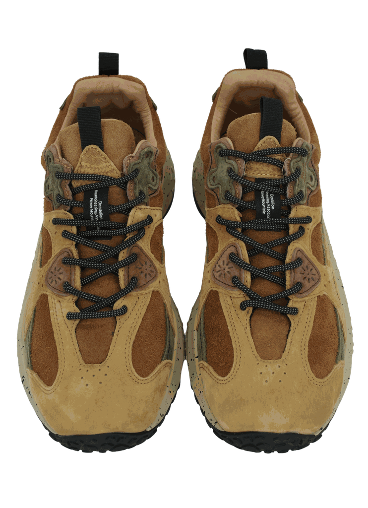 FLOWER MOUNTAIN - BASKETS "WAVE" MARRONS ET KAKIS