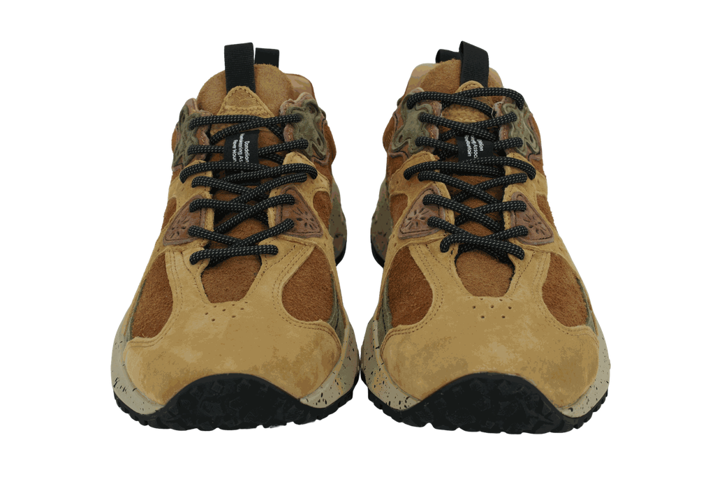 FLOWER MOUNTAIN - BASKETS "WAVE" MARRONS ET KAKIS