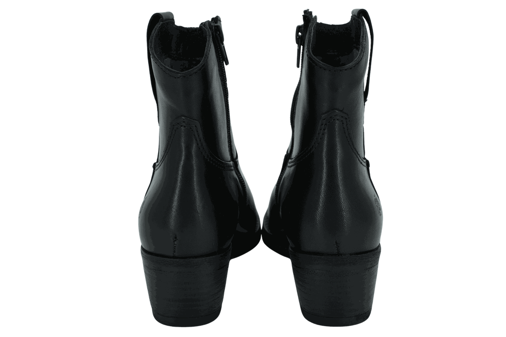 APPLE OF EDEN - BOOTS WESTERN "EVIE" CUIR NOIRE