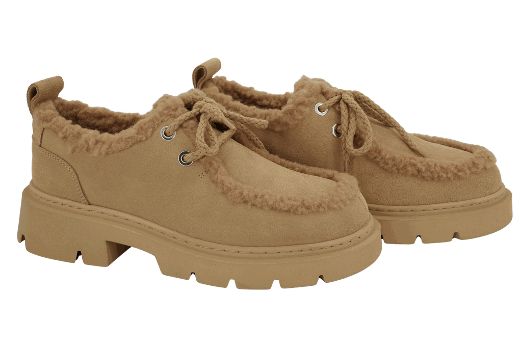 INUIKII - DERBIES "WALLABEE CURLY" BEIGE
