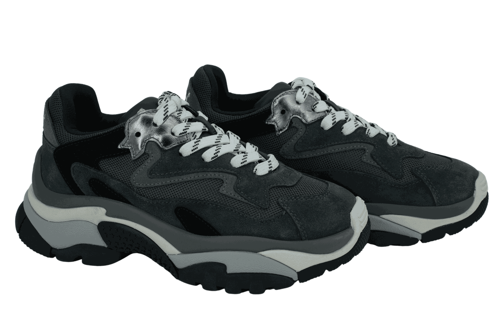 ASH - BASKETS "ADDICT" NOIRES ET GRISES