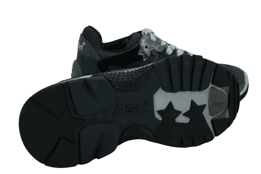 ASH - BASKETS "ADDICT" NOIRES ET GRISES