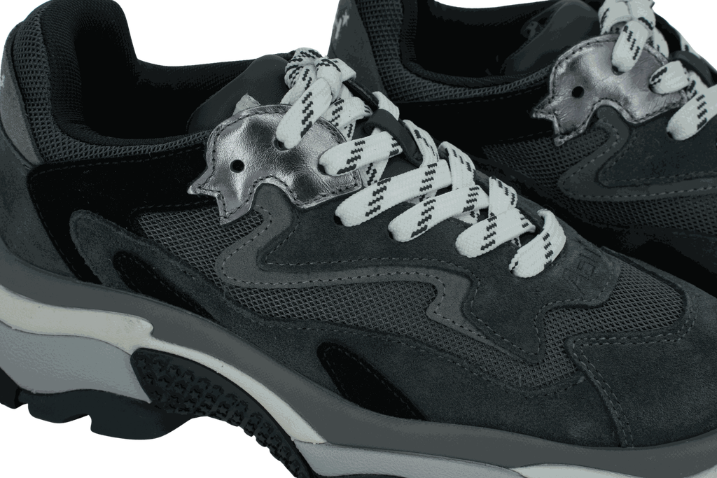 ASH - BASKETS "ADDICT" NOIRES ET GRISES