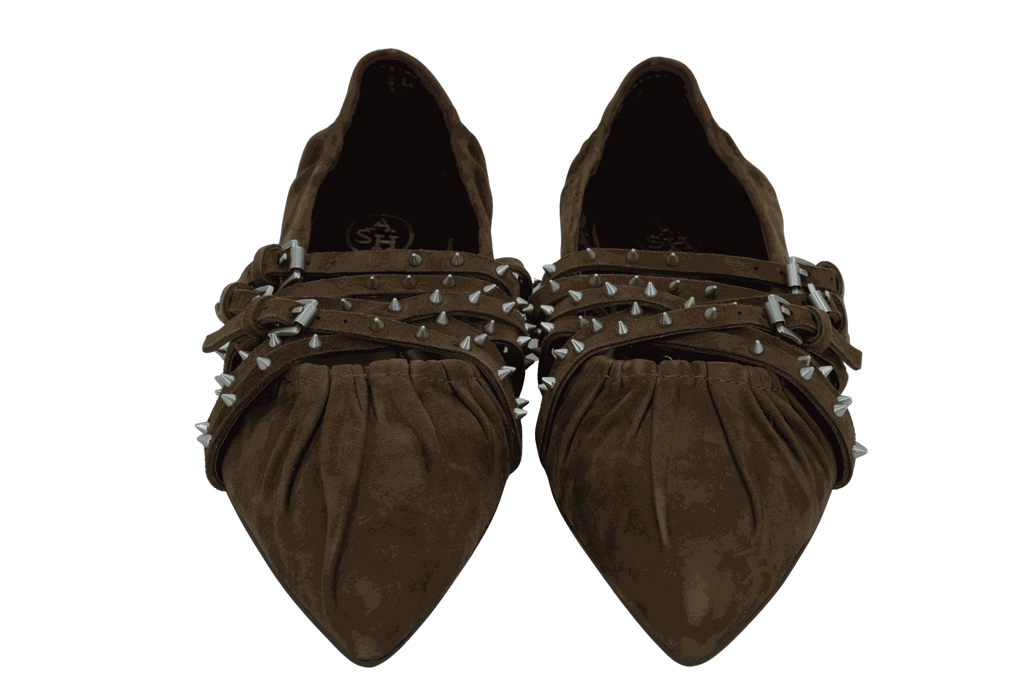 ASH - BALLERINE "BRENDA" DAIM MARRON