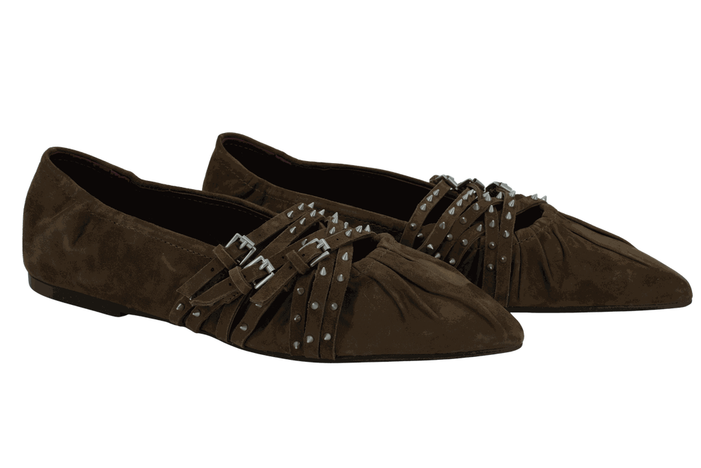 ASH - BALLERINE "BRENDA" DAIM MARRON