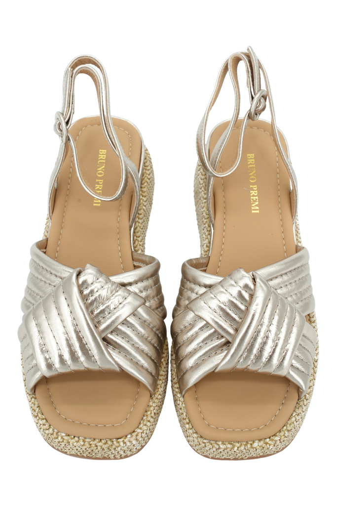 BRUNO PREMI - SANDALES PLATINO