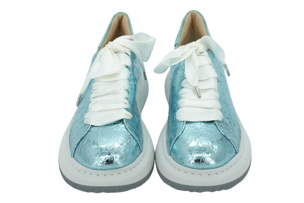 LAURA BELLARIVA - BASKET BLUE METALIC