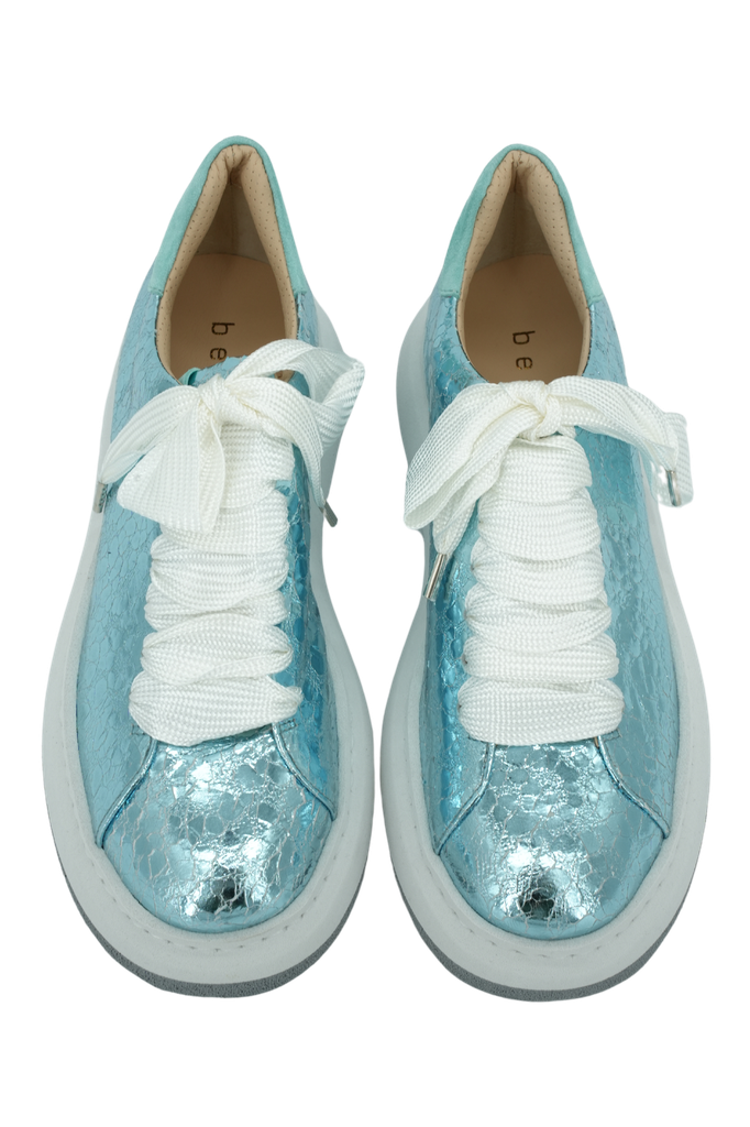 LAURA BELLARIVA - BASKET BLUE METALIC