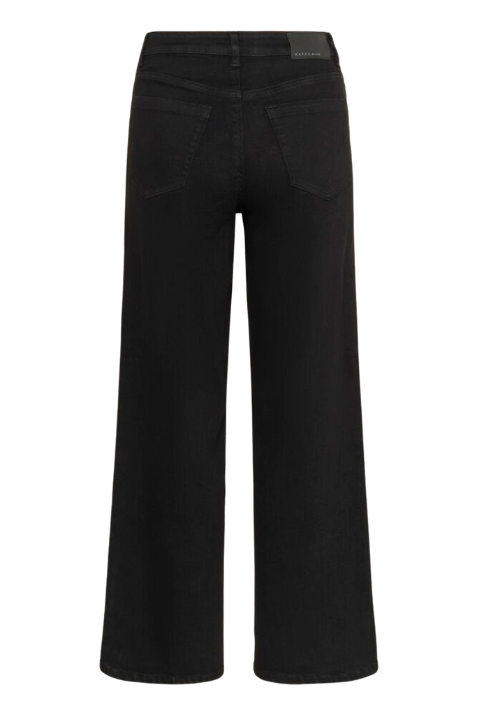 KAFFE - JEANS "KAMEADOW HW" NOIR