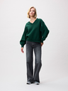 CATWALK JUNKIE - PULLOVER COL V VERT SAPIN