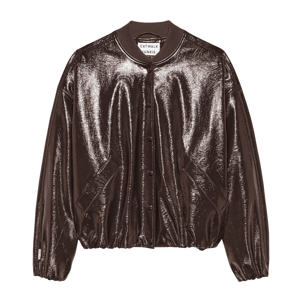CATWALK JUNKIE - VESTE BOMBER MARRON