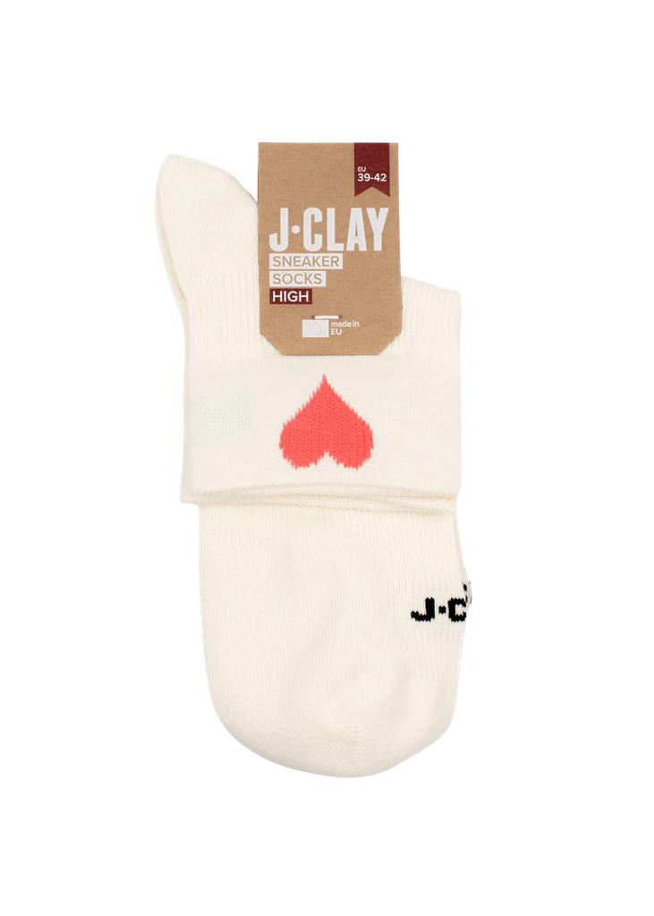 JCLAY - CHAUSSETTES COURTES "SUNSET HEART"