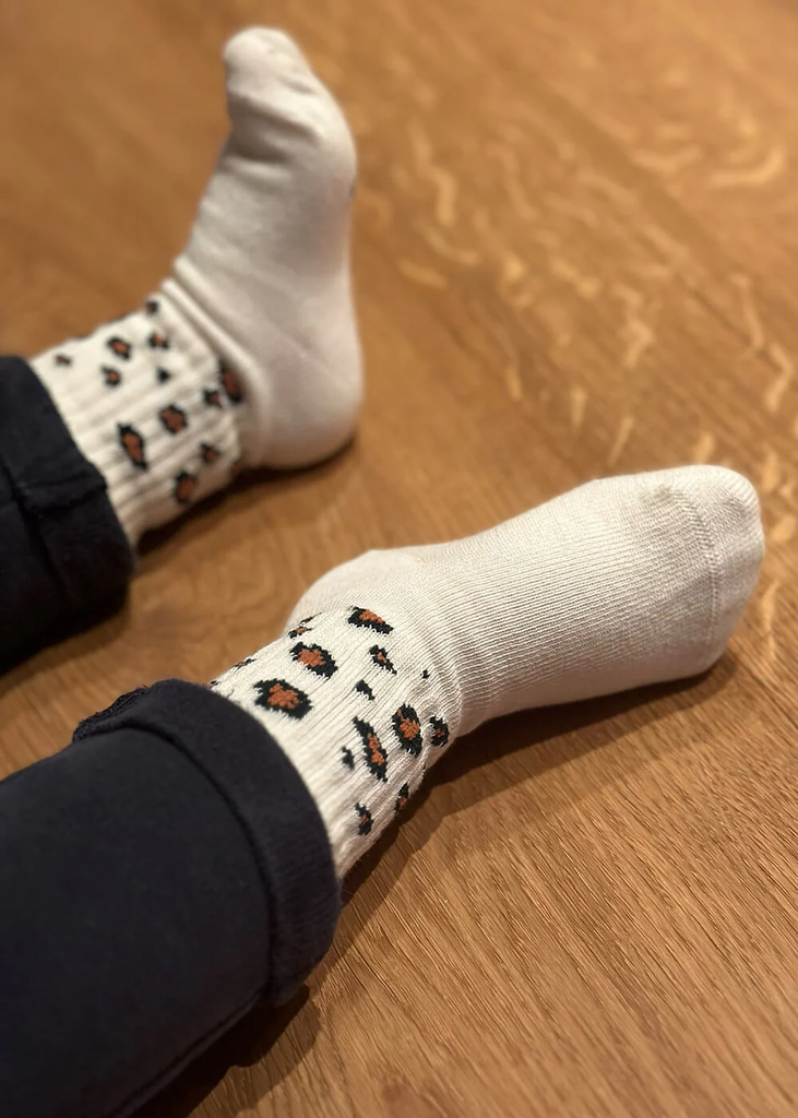 JCLAY - CHAUSSETTES ENFANTS LEOPARD