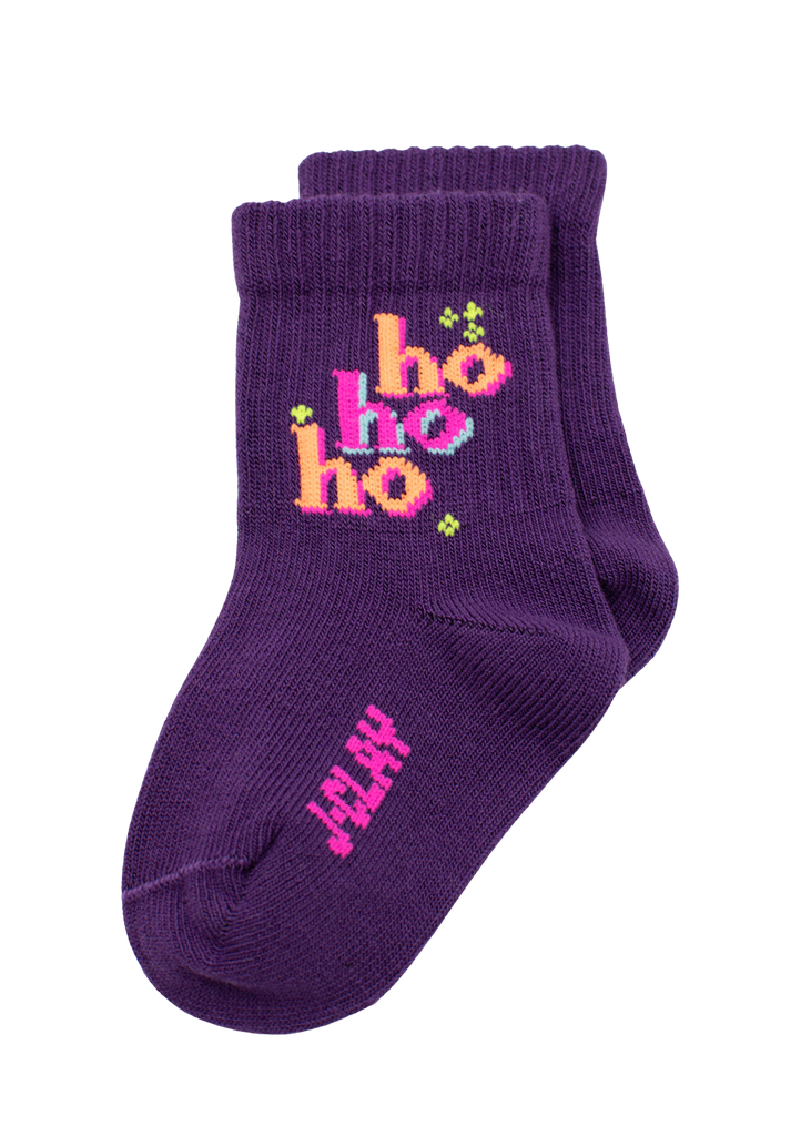 JCLAY - CHAUSSETTES ENFANTS "HO HO HO"