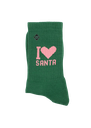 JCLAY - CHAUSSETTES "I LOVE SANTA"