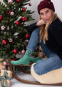JCLAY - CHAUSSETTES "MERRY FUCKING X-MAS"