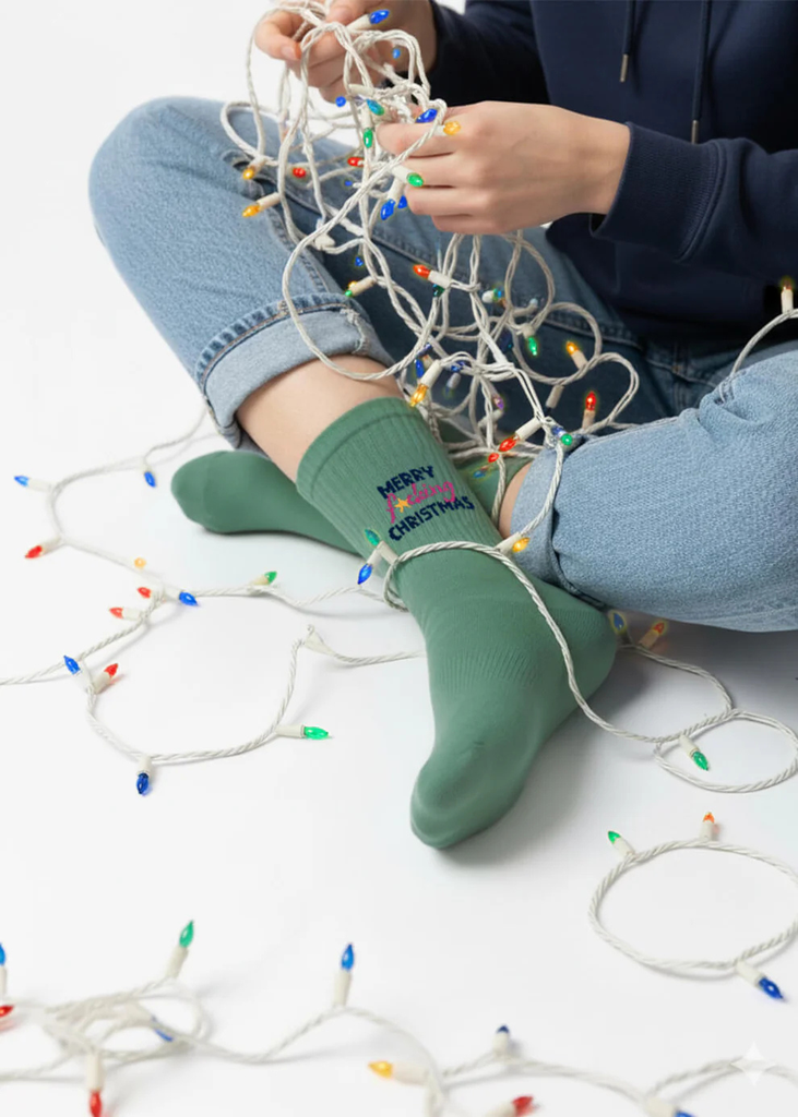 JCLAY - CHAUSSETTES "MERRY FUCKING X-MAS"