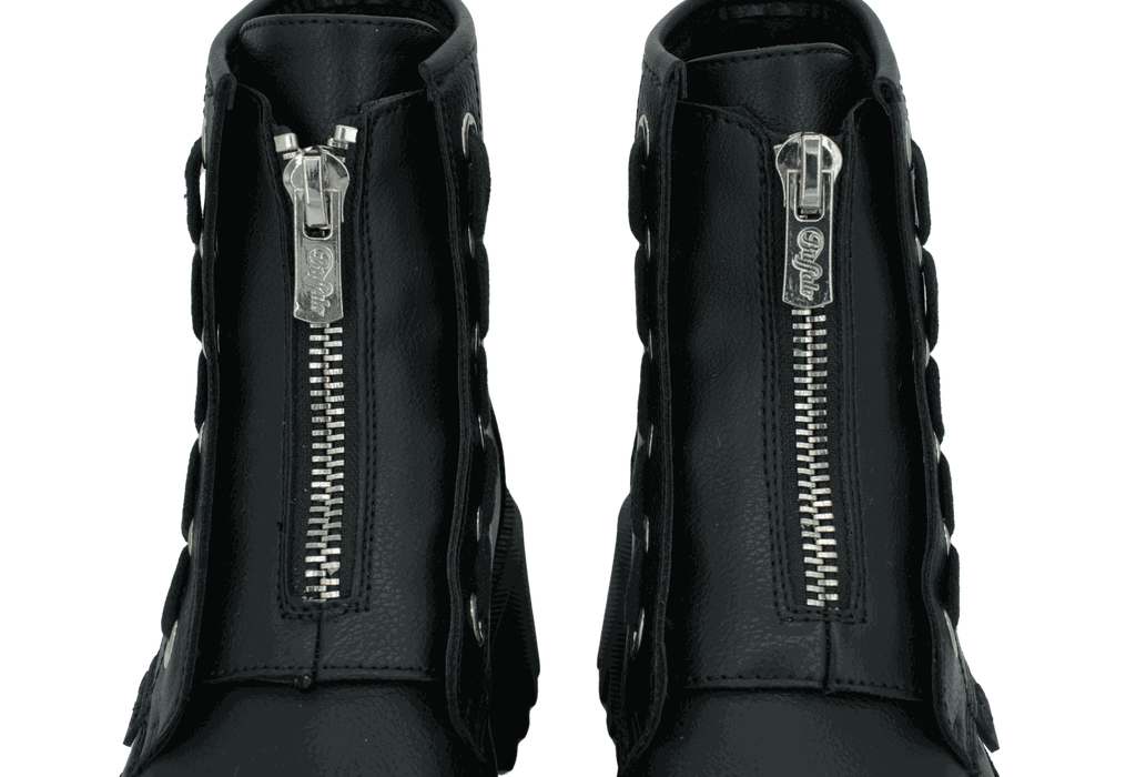 BUFFALO - BOOTS "ASPEN" NOIRES