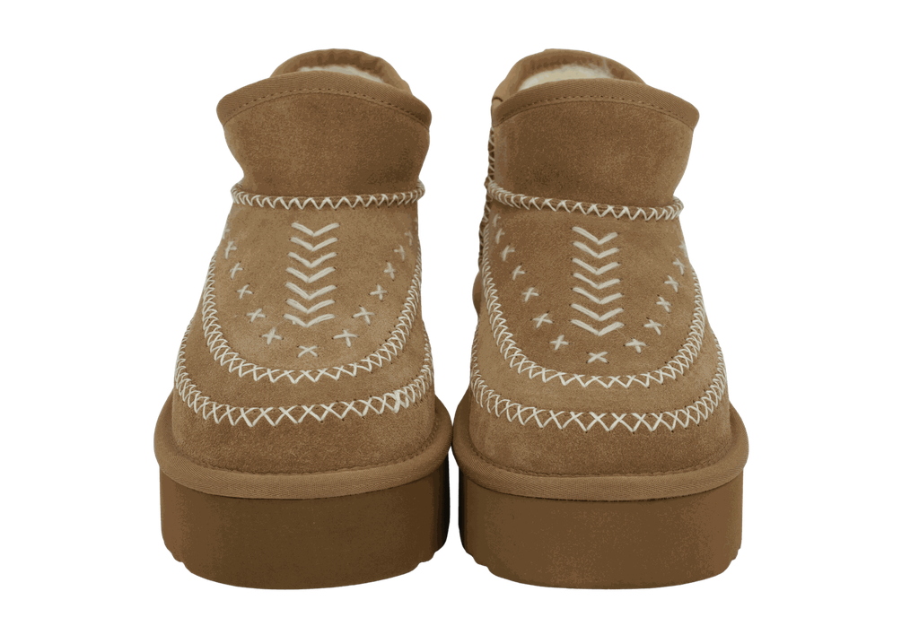 MISS OLIVIA - BOOTS FOURRÉS "IVY" COGNAC