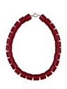 CATWALK JUNKIE - COLLIER "KISS" BORDEAUX