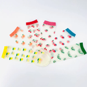 SOCKETTE - CHAUSSETTES TRANSPARENTES FRUITS
