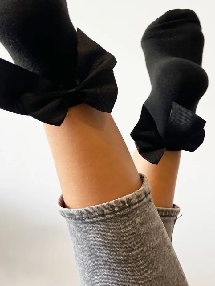 SOCKETTE - CHAUSSETTES NOEUD