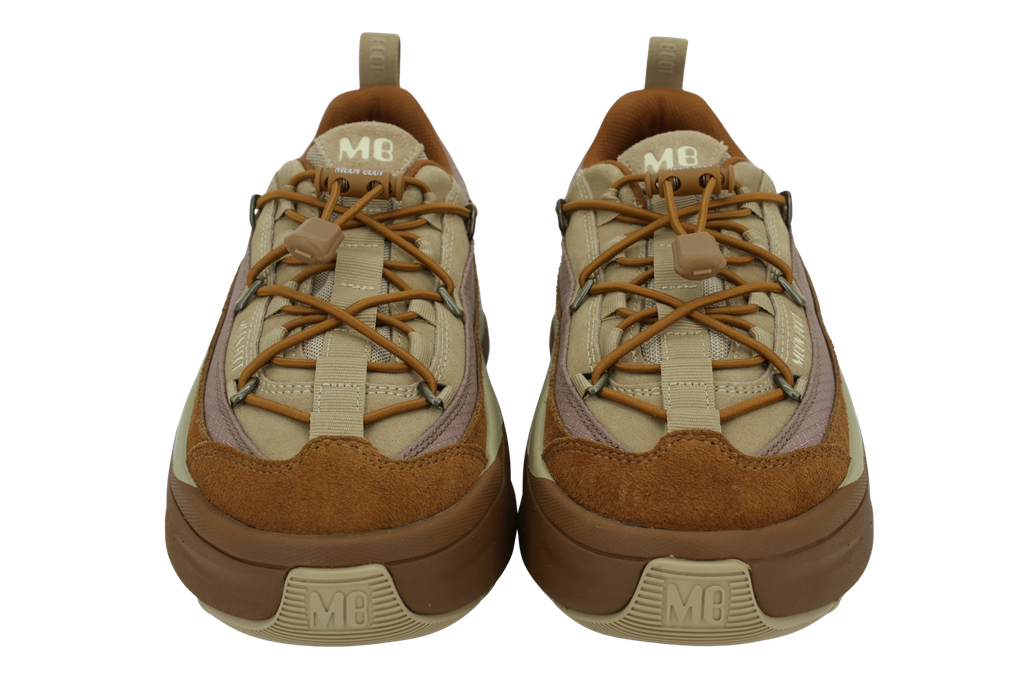 MOON BOOT - BASKETS "XLACE SAFARI" BEIGES
