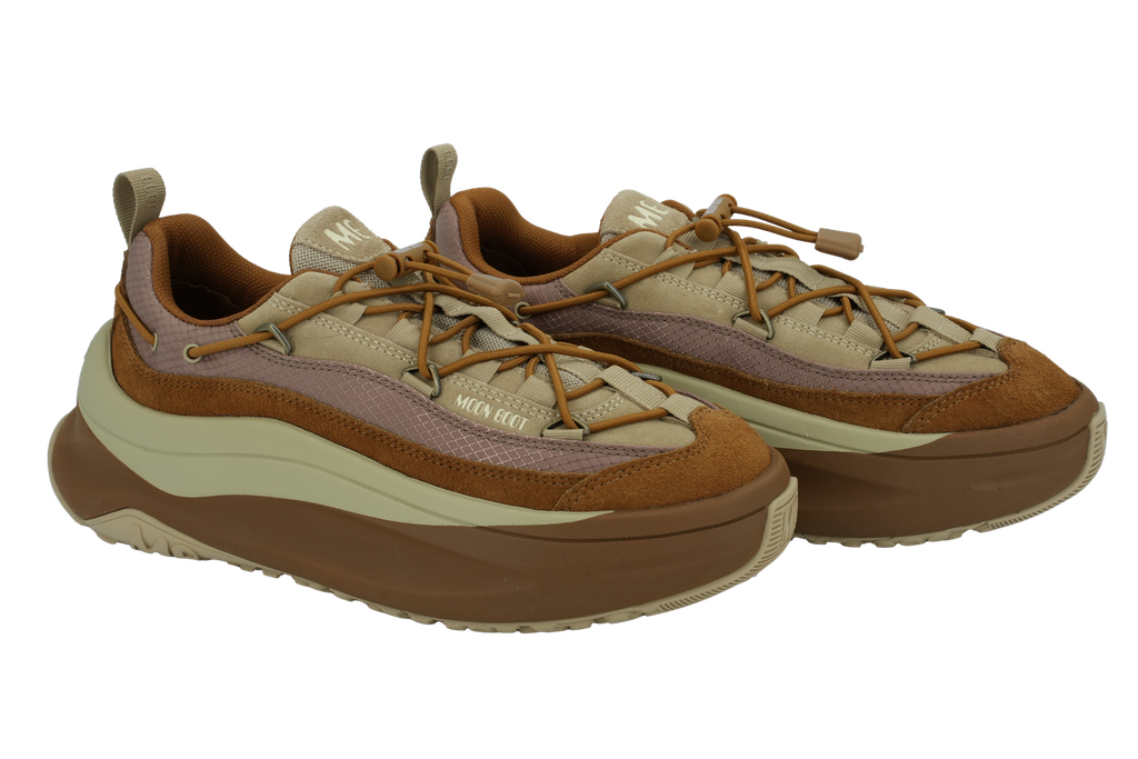 MOON BOOT - BASKETS "XLACE SAFARI" BEIGES