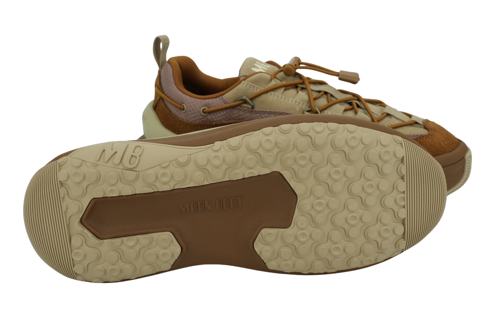 MOON BOOT - BASKETS "XLACE SAFARI" BEIGES