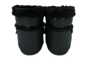 MOON BOOT - BOOTS "ICON LOW FAUX FUR" NOIRES