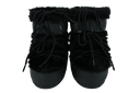 MOON BOOT - BOOTS "ICON LOW FAUX FUR" NOIRES