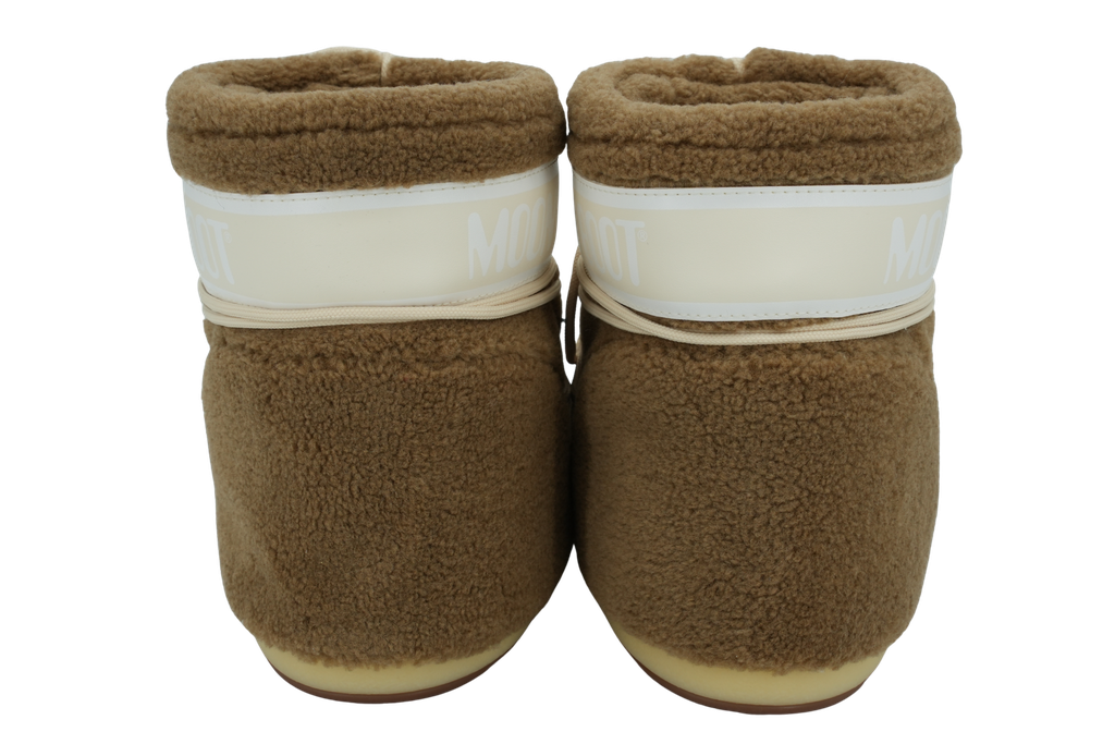 MOON BOOT - BOOTS "ICON LOW FLEECE" CAMEL