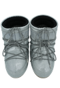 MOON BOOT - BOOTS "ICON LOW GLITTER" ARGENTÉES