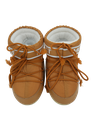 MOON BOOT - BOOTS "ICON LOW NYLON" COGNAC