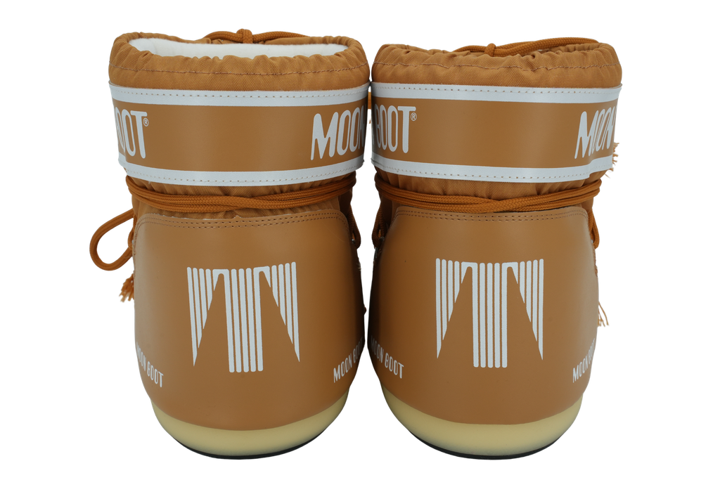 MOON BOOT - BOOTS "ICON LOW NYLON" COGNAC