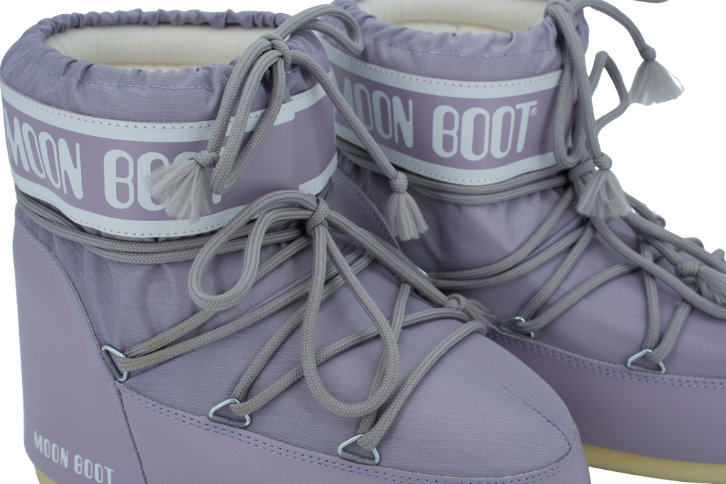 MOON BOOT - BOOTS "ICON LOW NYLON" LILAS