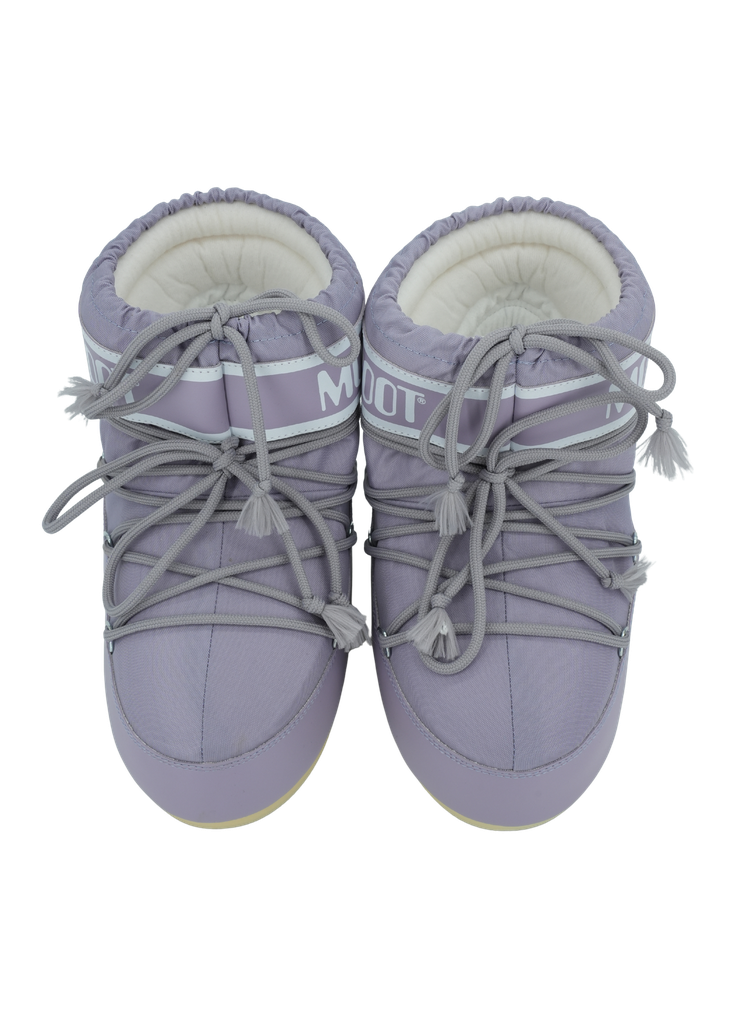 MOON BOOT - BOOTS "ICON LOW NYLON" LILAS