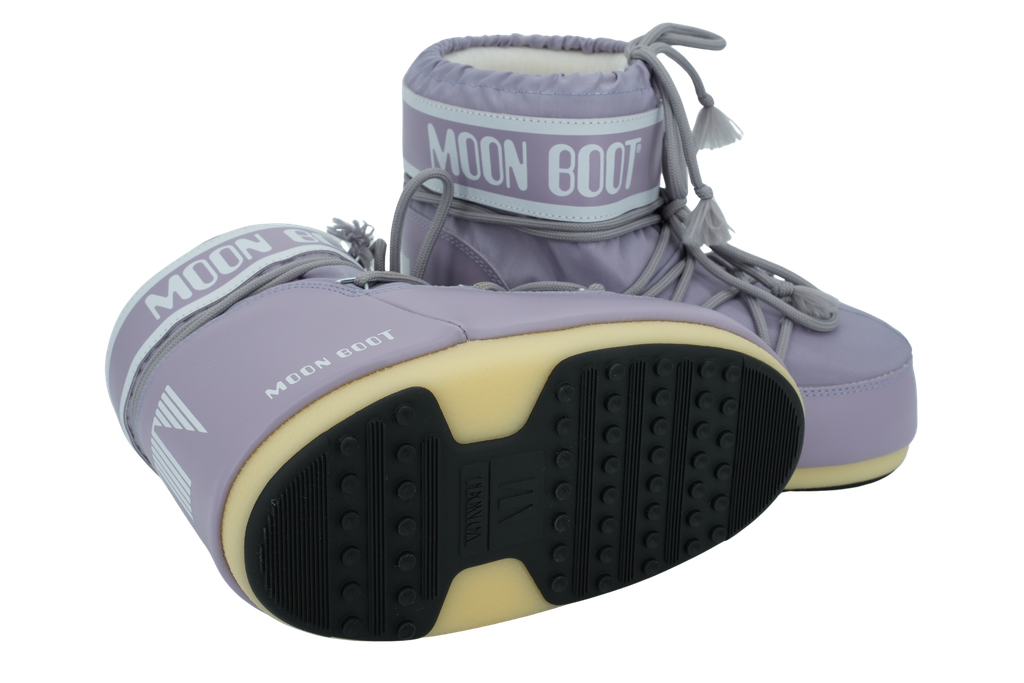 MOON BOOT - BOOTS "ICON LOW NYLON" LILAS