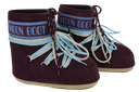 MOON BOOT - BOOTS "ICON LOW SUEDE" BORDEAUX