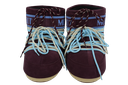 MOON BOOT - BOOTS "ICON LOW SUEDE" BORDEAUX