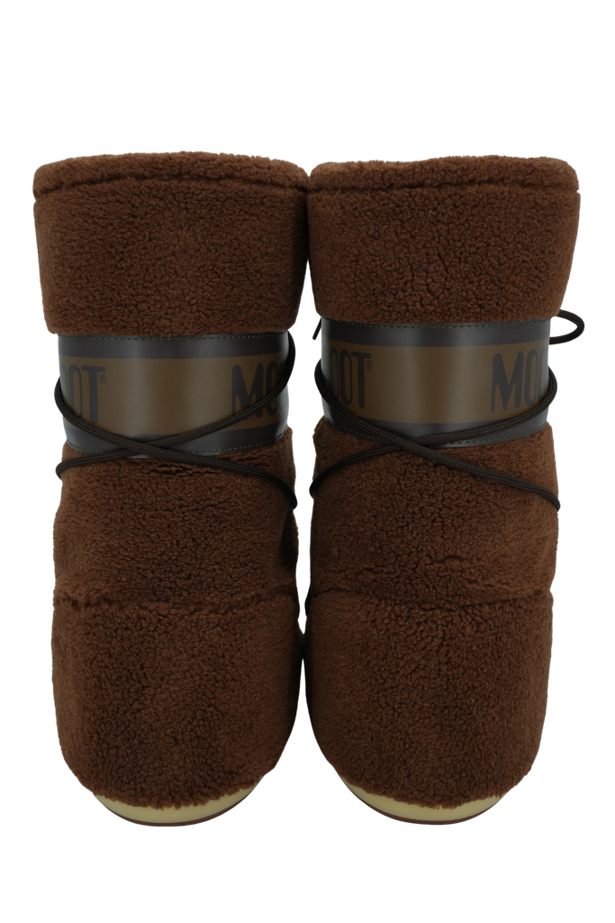 MOON BOOT - BOTTES "ICON FLEECE" MARRONS