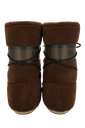 MOON BOOT - BOTTES "ICON FLEECE" MARRONS