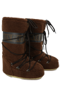 MOON BOOT - BOTTES "ICON FLEECE" MARRONS