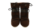 MOON BOOT - BOTTES "ICON FLEECE" MARRONS