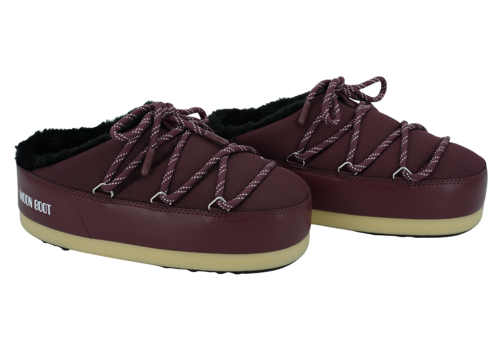 MOON BOOT - MULES "EVX MULE NYLON" BORDEAUX