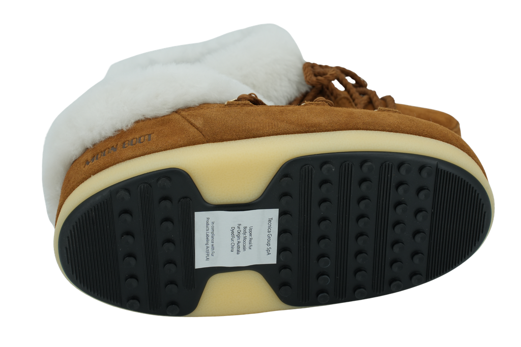 MOON BOOT - MULES "EVX MULE SUEDE" COGNACS